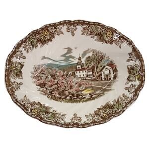 Johnson Brothers The Friendly Village - Village Green Oval Vegetable Bowl